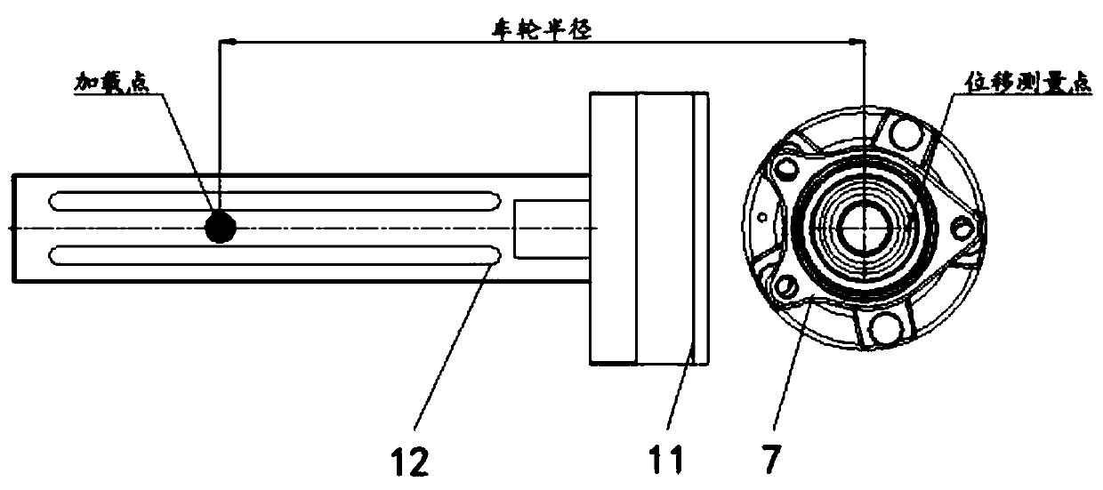 Hub bearing unit riveting reliability evaluation method and device