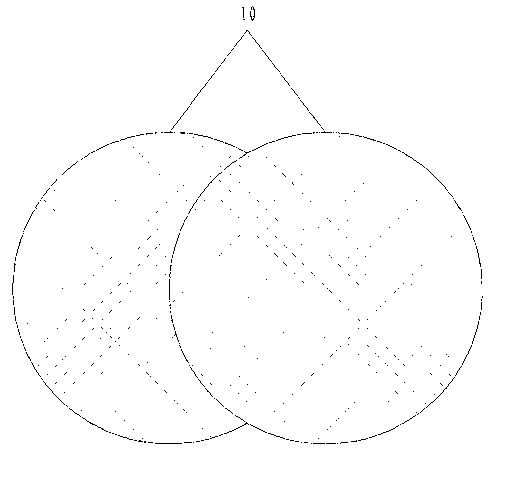 High-energy liquid-explosion partitioned spare agricultural material casting device and casting method