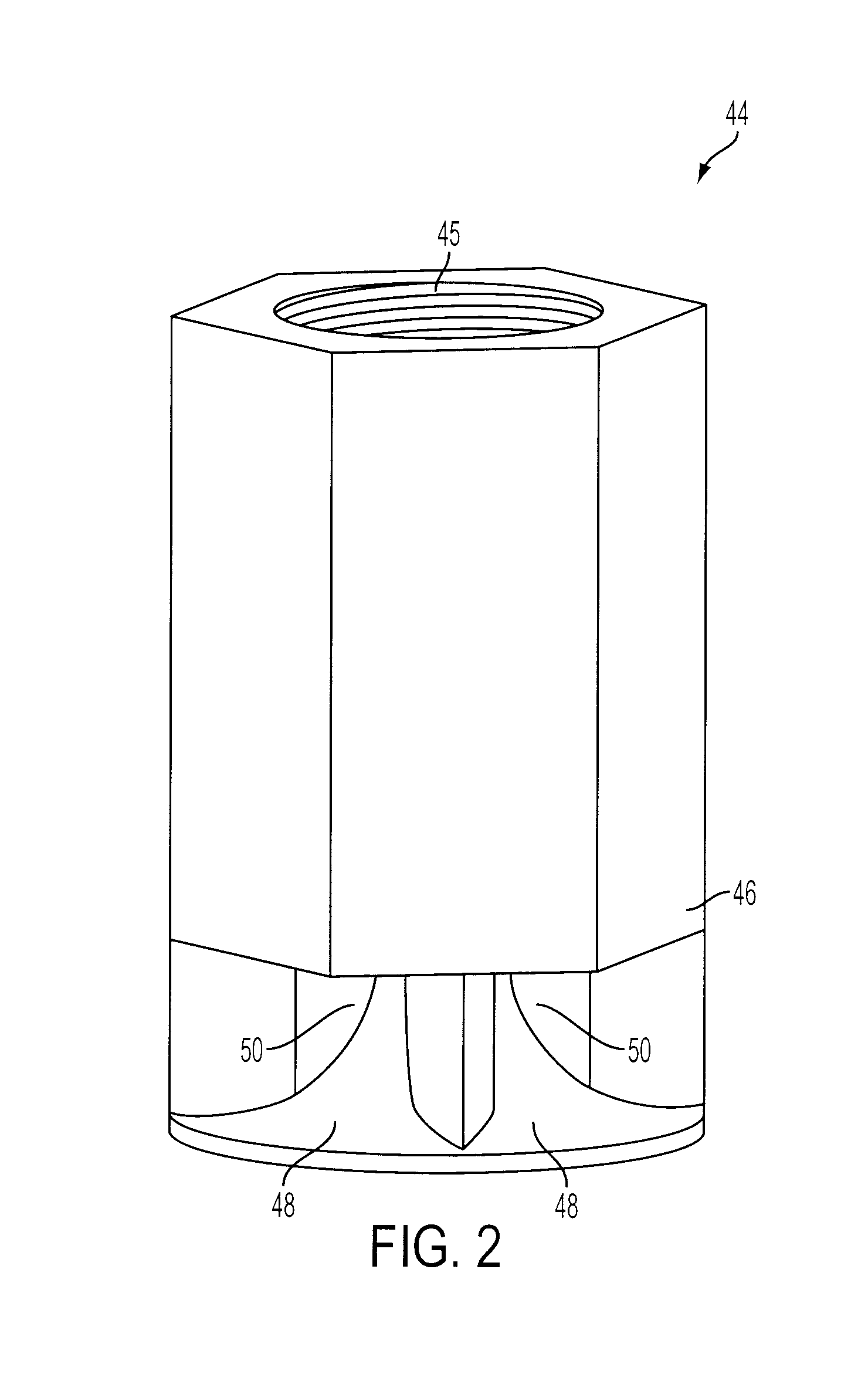 Fastener Assembly with Cyclone Cooling