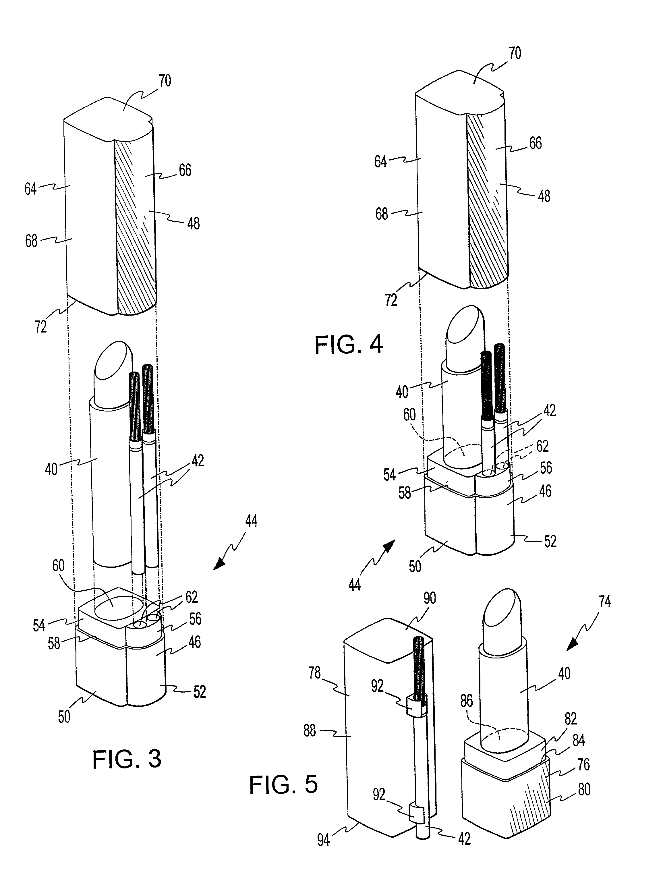 Cosmetic holder apparatus