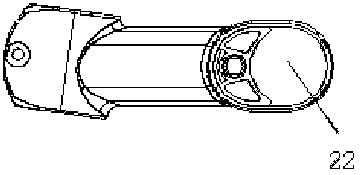 Bicycle head vertical rod improvement