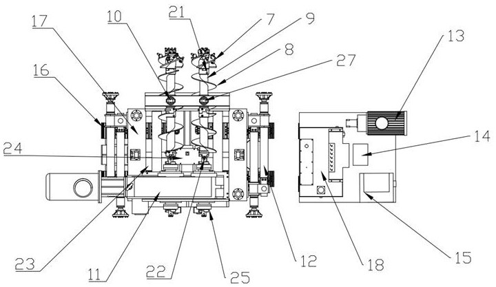 Coal mining machine and method for improving mining rate of thin coal seam