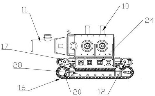 Coal mining machine and method for improving mining rate of thin coal seam