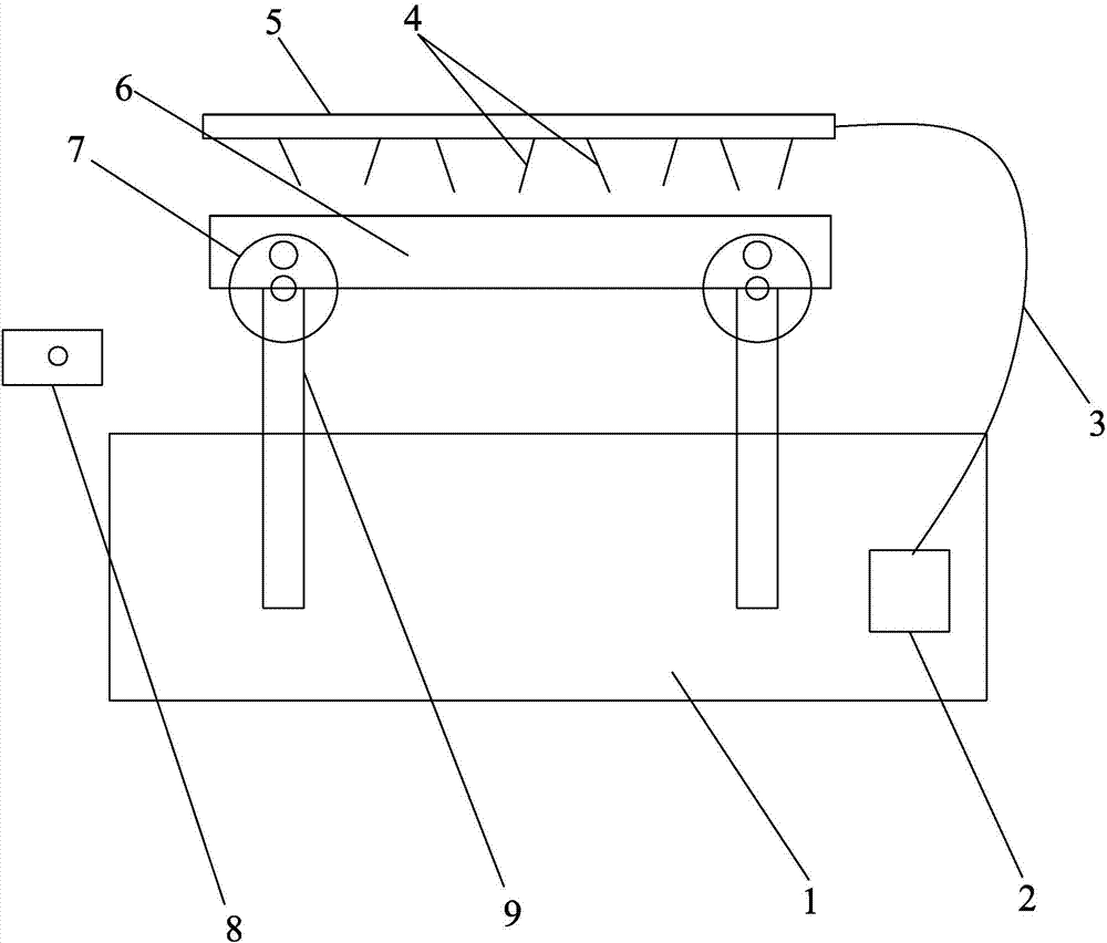 Screen type cleaning mechanism for beautiful millettia roots