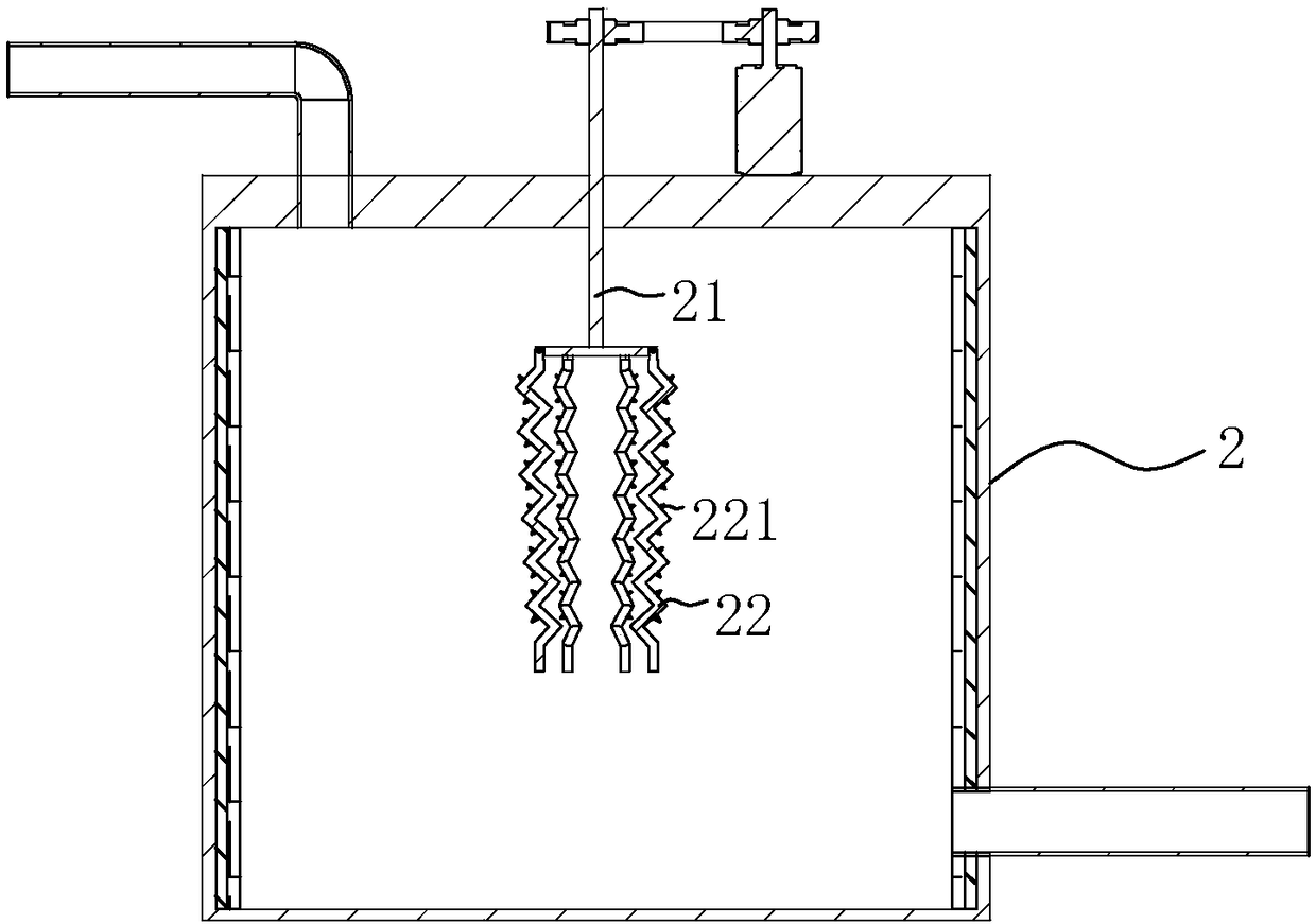 Low-temperature plasma waste gas treatment system