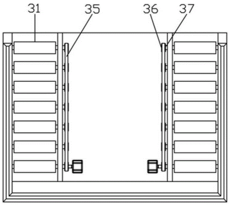 Automatic loading-unloading and conveying device for tray