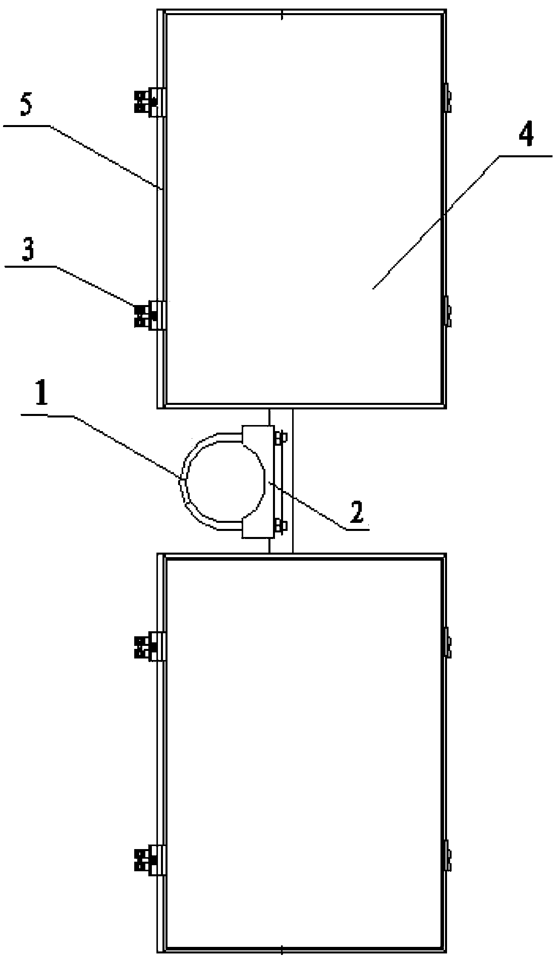 Adjustable solar panel support for conical lamp pole