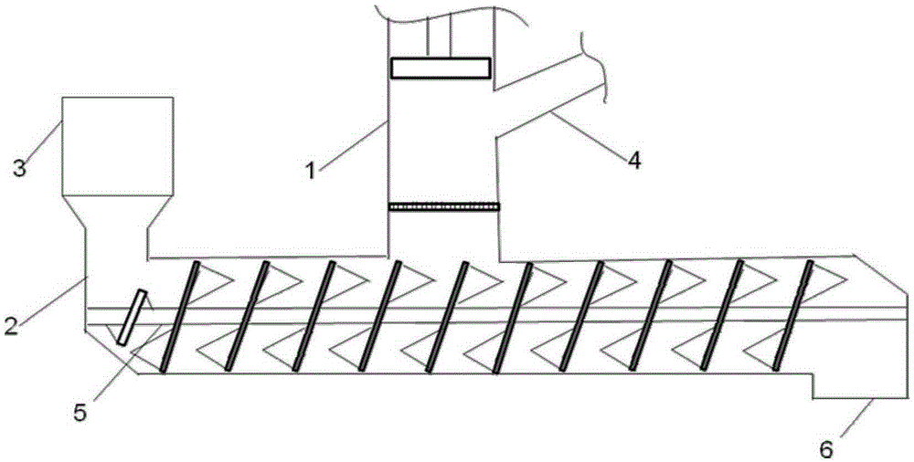 Material pretreatment device for aerobic composting and biological drying of solid waste and material pretreatment method