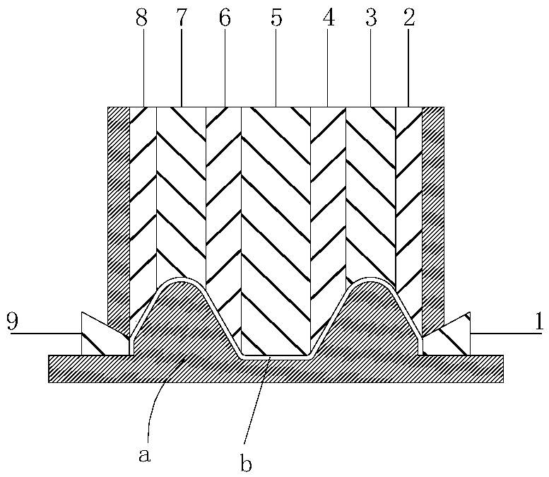 Production method of bamboo road protective fence