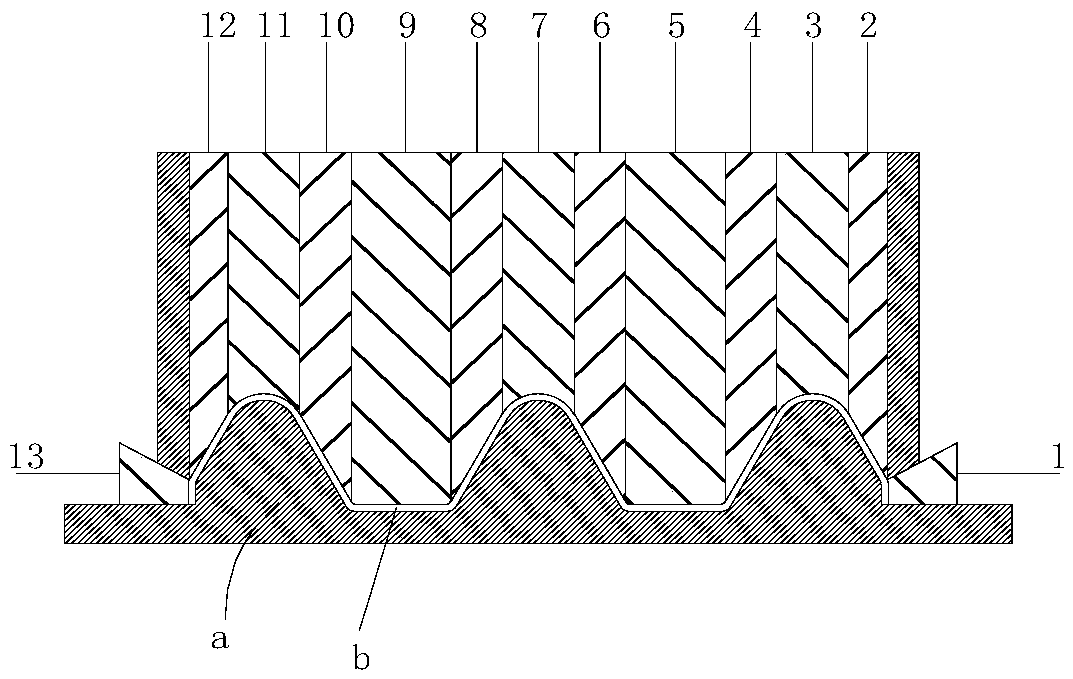 Production method of bamboo road protective fence