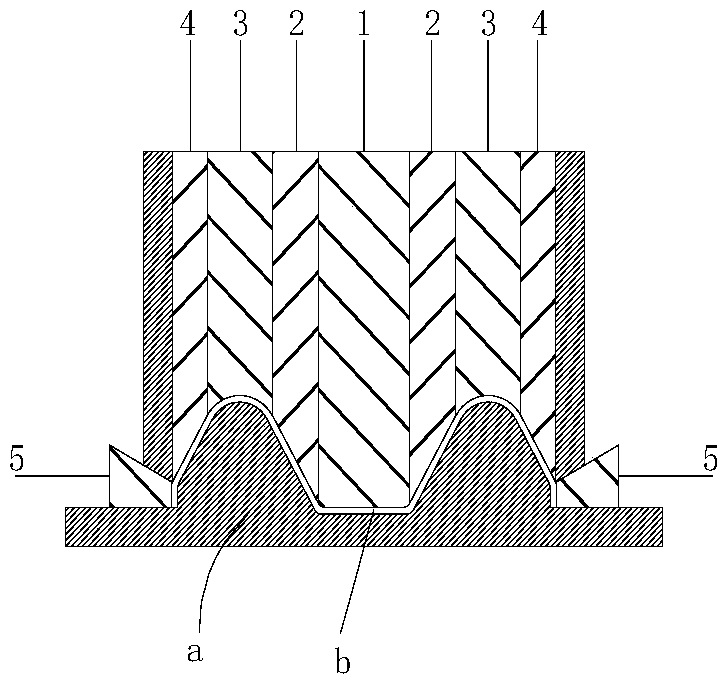 Production method of bamboo road protective fence