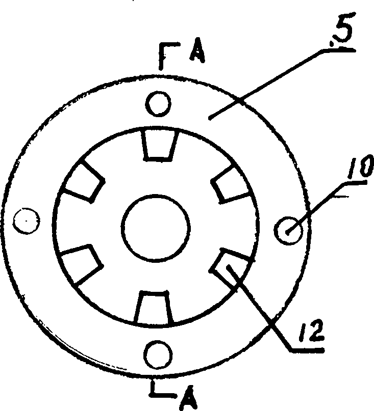 Single-rod multi-head transecting spiral submersible pump