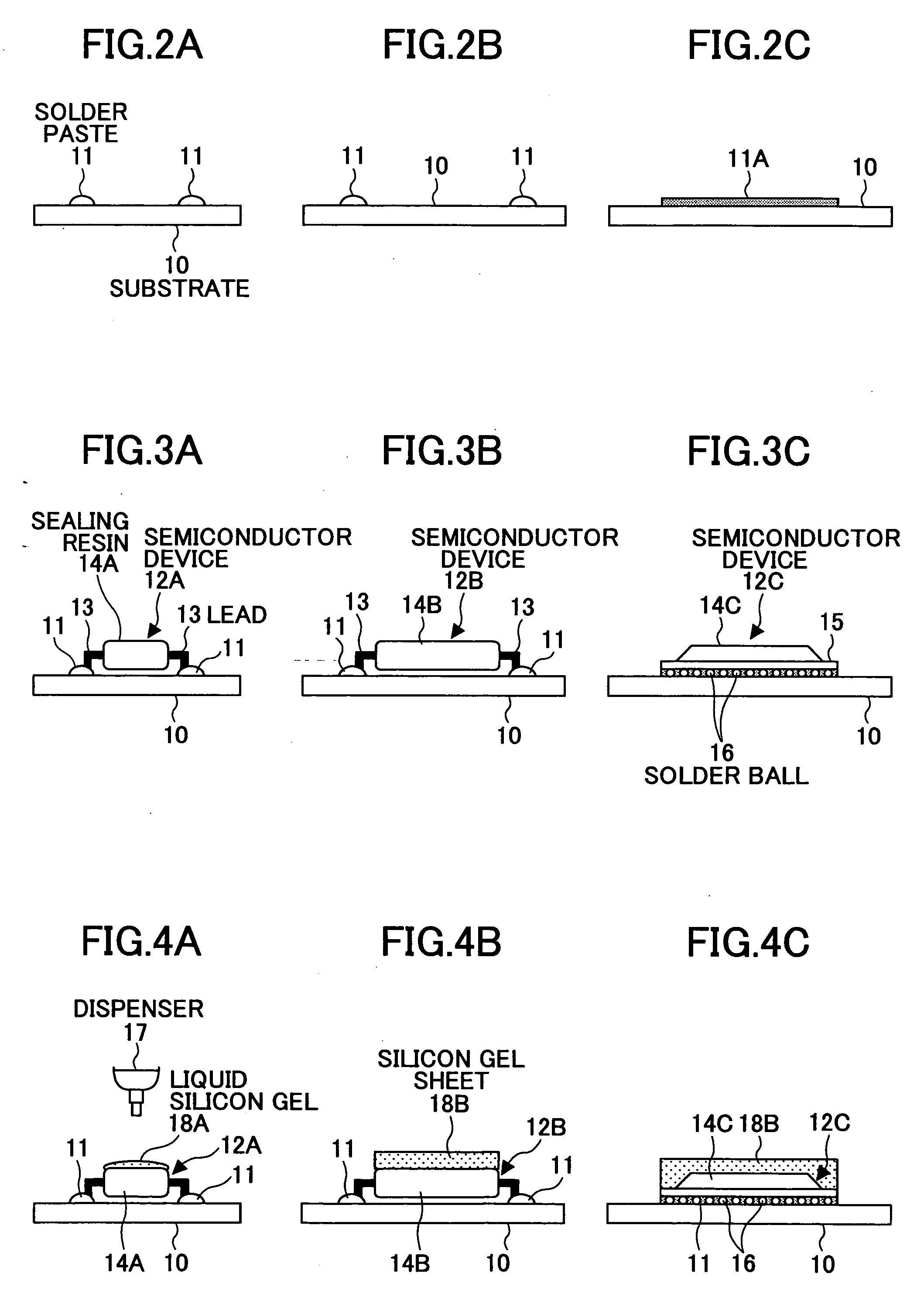 Soldering method, electronic part, and part-exchanging method