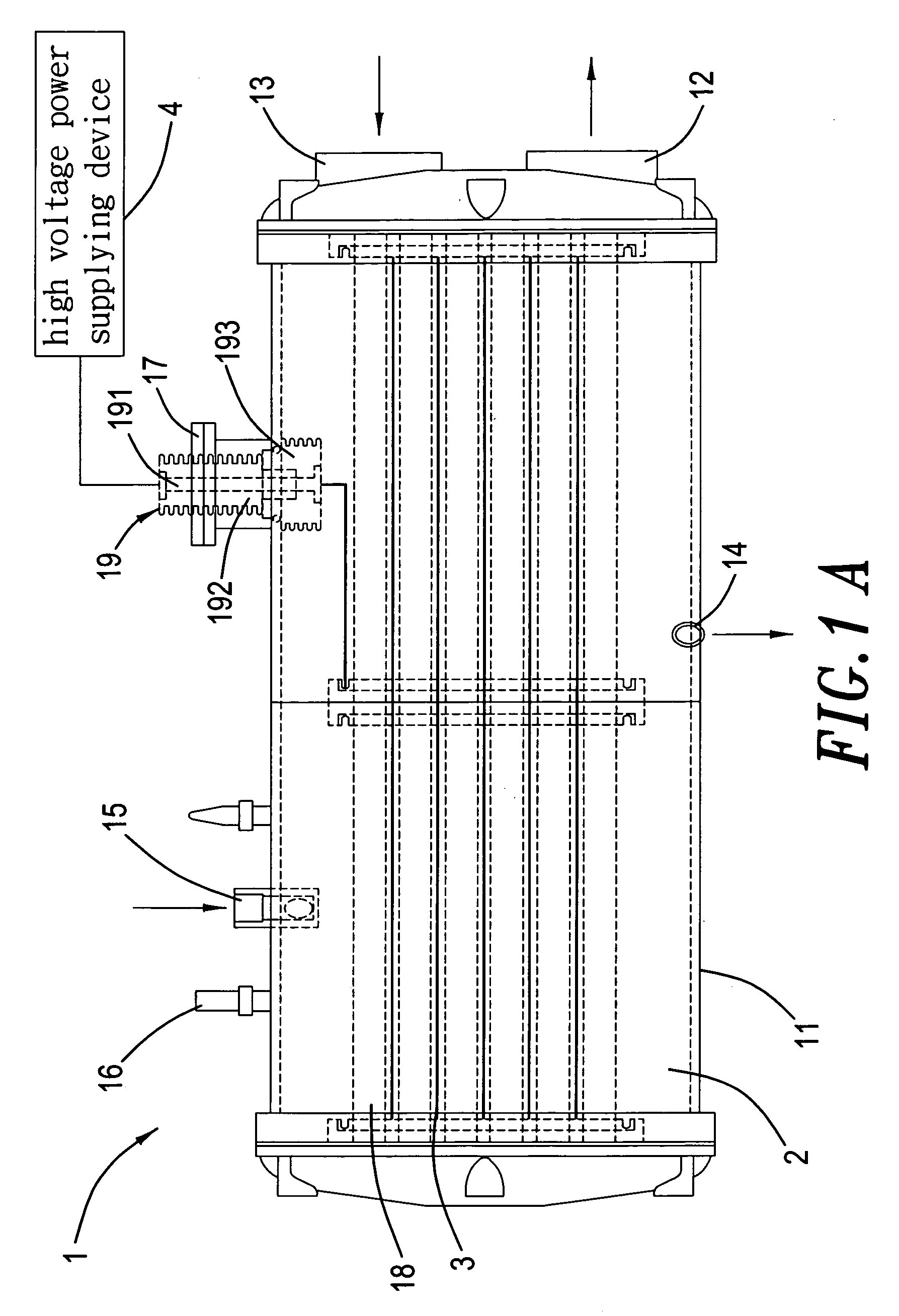 Electrohydrodynamic condenser device