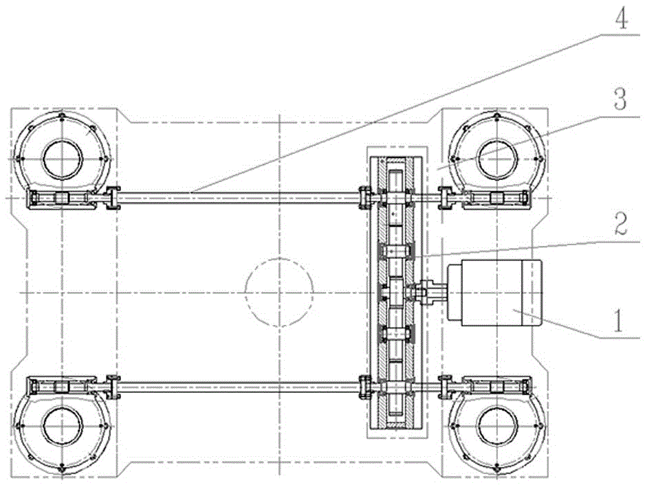 Upper beam moving device of motor shaft-pressing hydraulic press