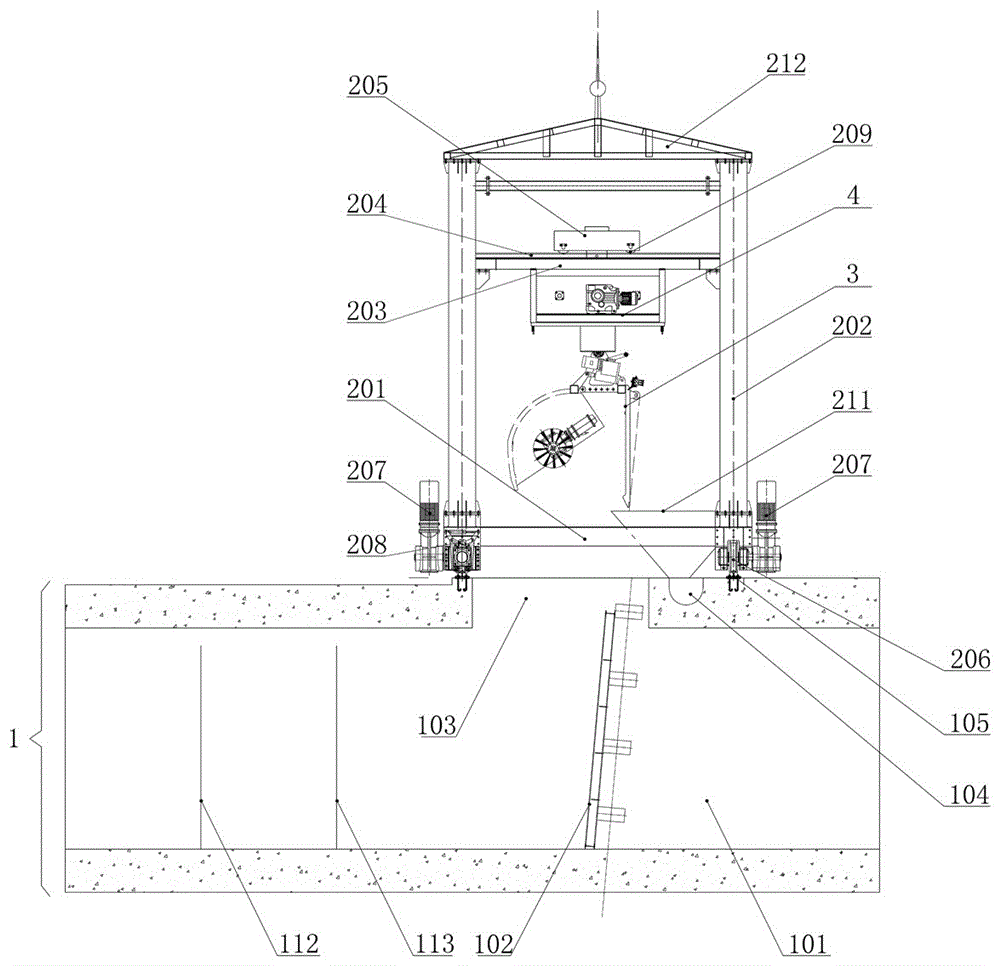 Marine biofouling intelligent cleaning machine