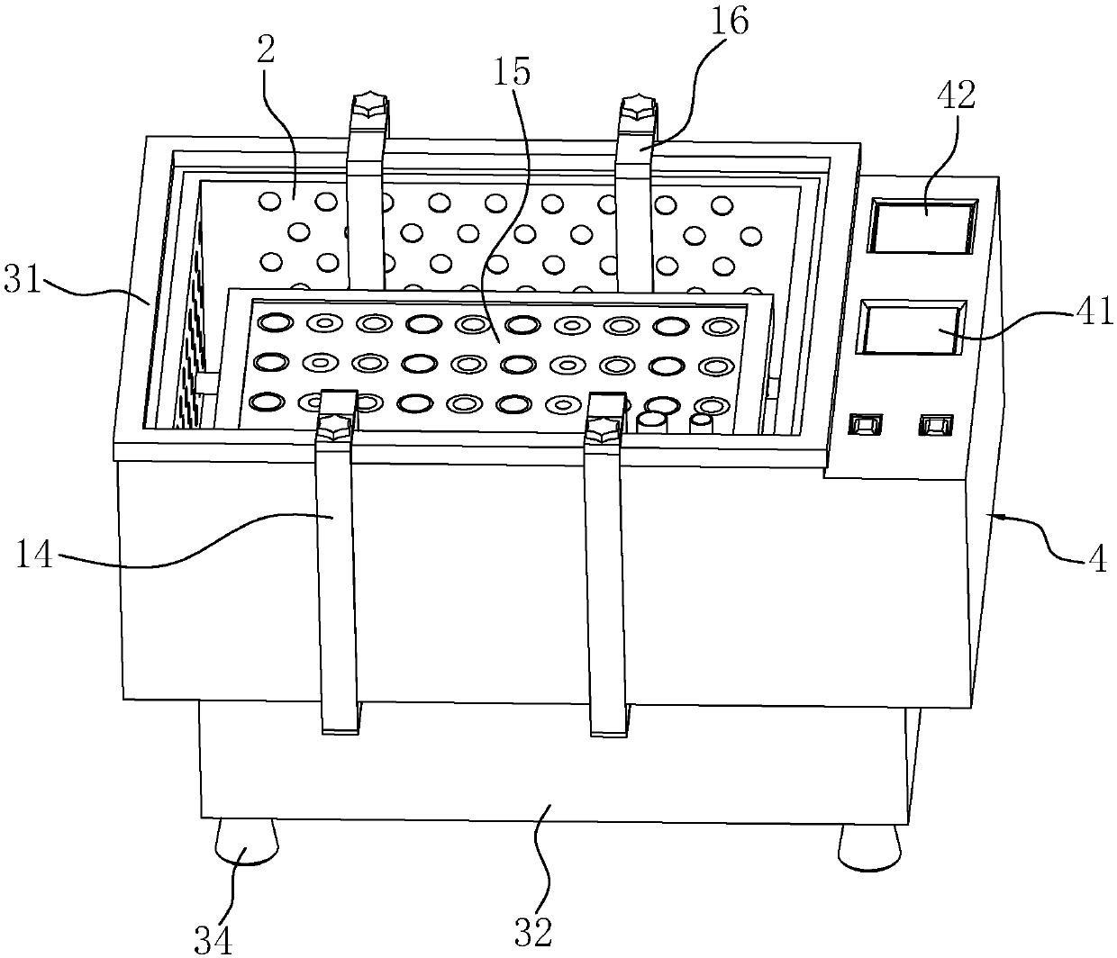 Water-bath constant-temperature oscillator