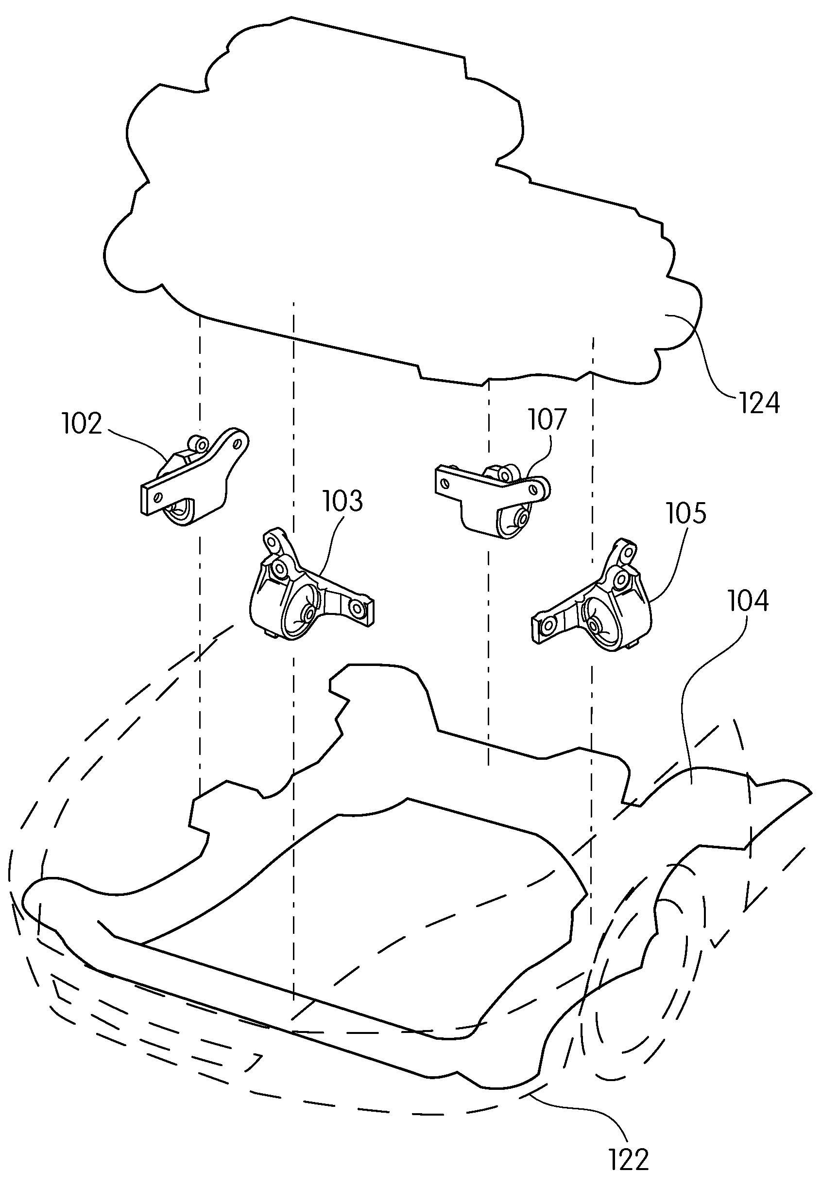 Solid Engine Mount