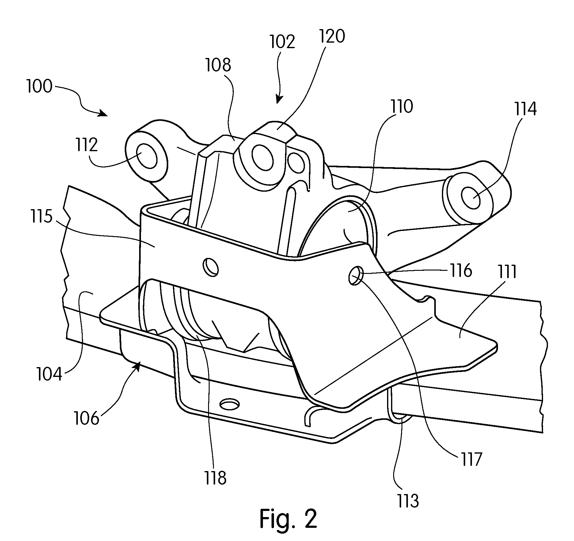 Solid Engine Mount