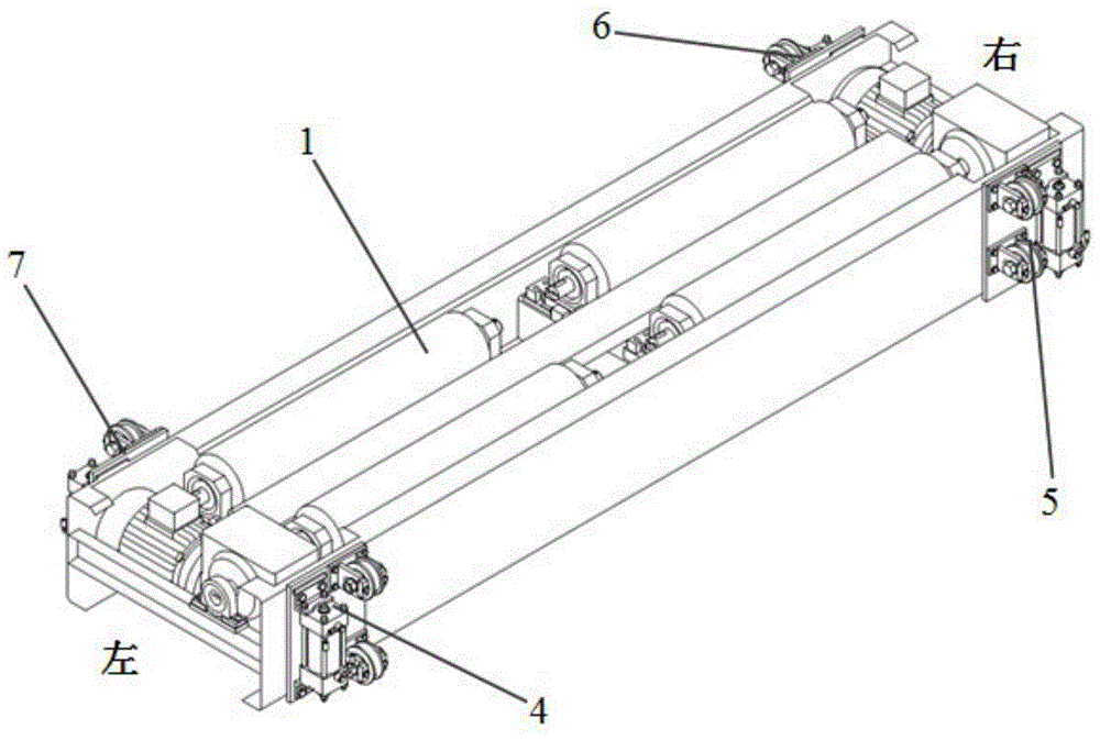 Oil cylinder lifting type lift brake test platform