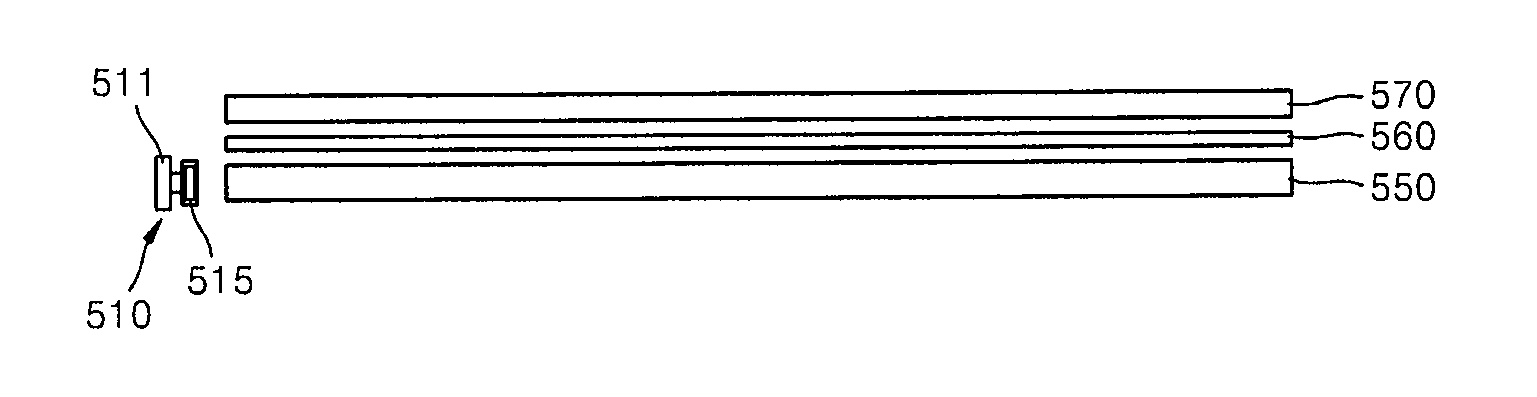 Light source module using quantum dots, backlight unit employing the light source module, display apparatus, and illumination apparatus