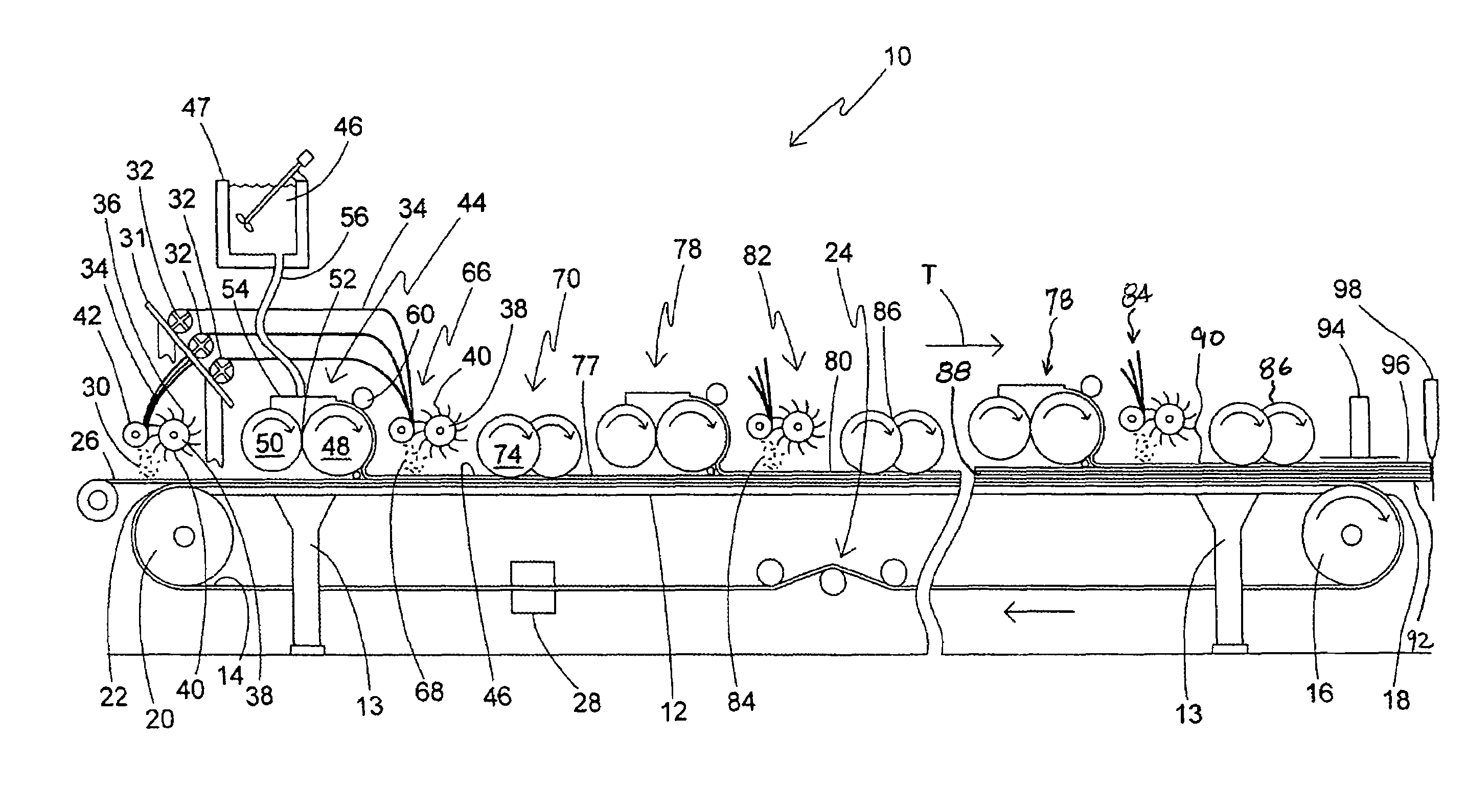 Multi-layer process for producing high strength fiber-reinforced structural cementitious panels with enhanced fiber content