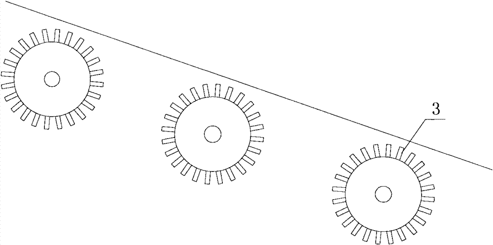 Single cutting and uniform material conveying process for paper-making reconstituted tobacco and equipment thereof