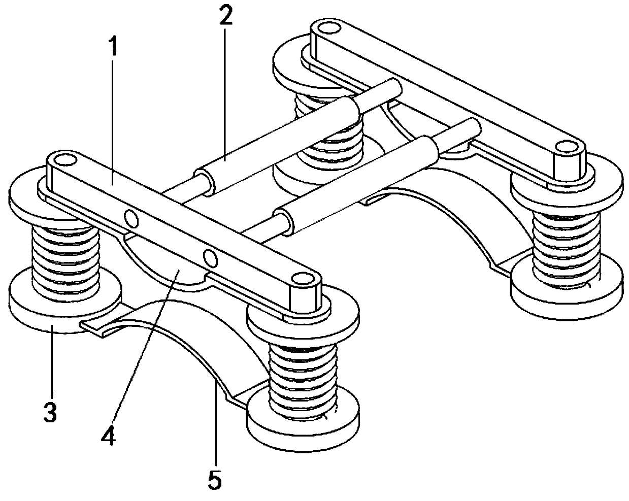 Punching machine for processing automobile parts