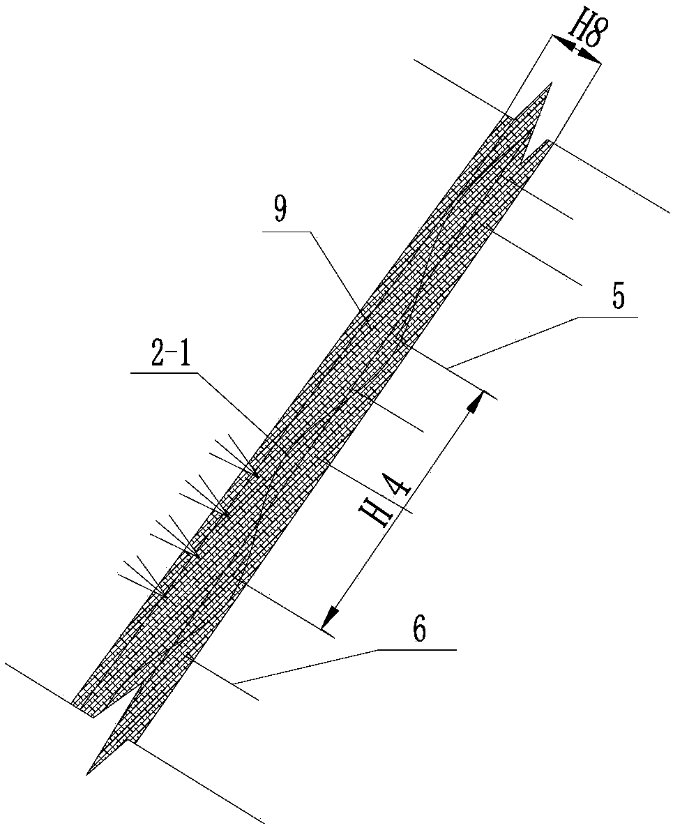 Mountain restoration system based on sponge ecosystem and construction method