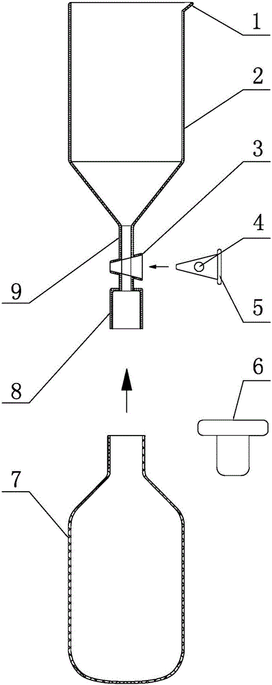 Extraction device and applications thereof to extraction, oil extraction and measurement for oil content of microbial cell