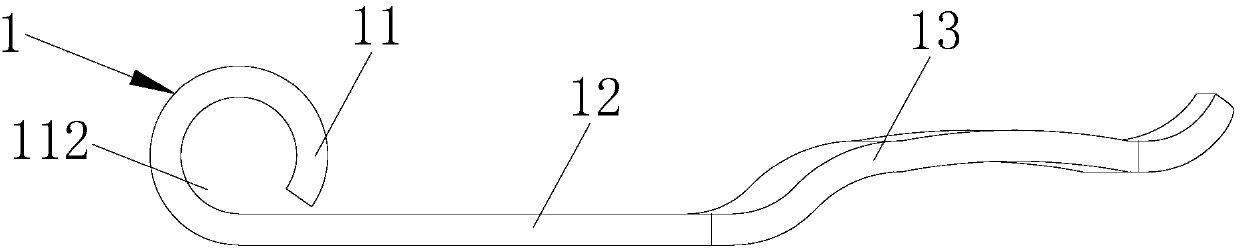 Novel arc surface contact left and right contact strips applicable to static contact group