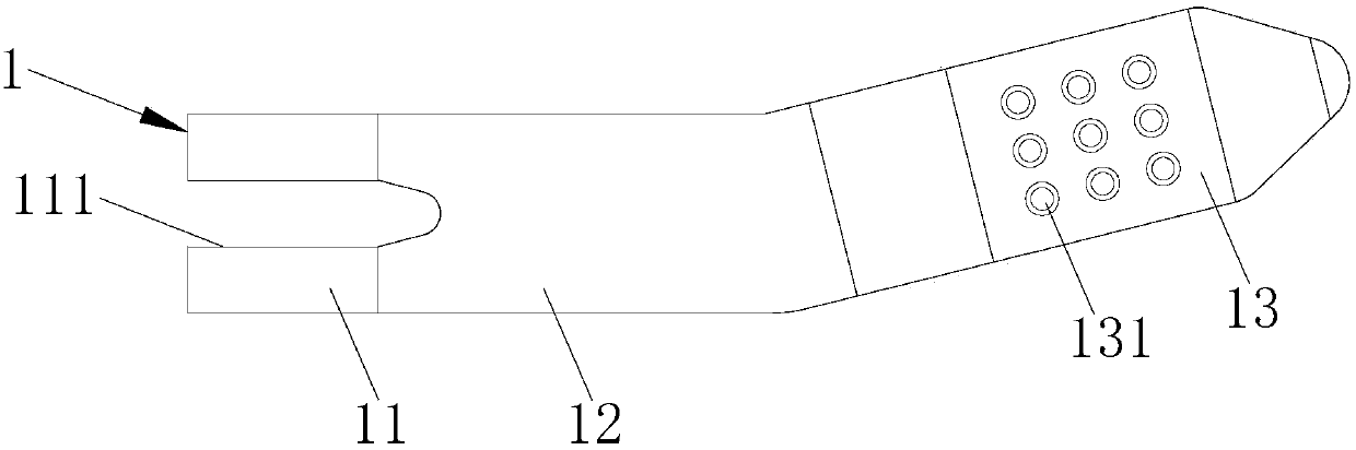 Novel arc surface contact left and right contact strips applicable to static contact group