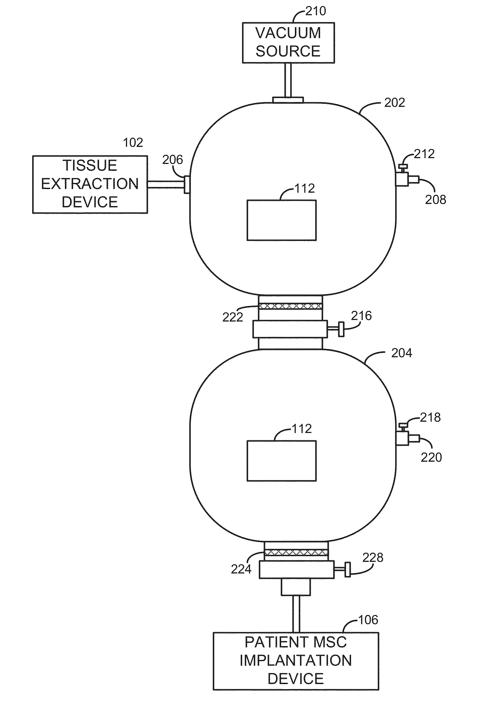 Regenerative cell and adipose-derived stem cell processing system and method