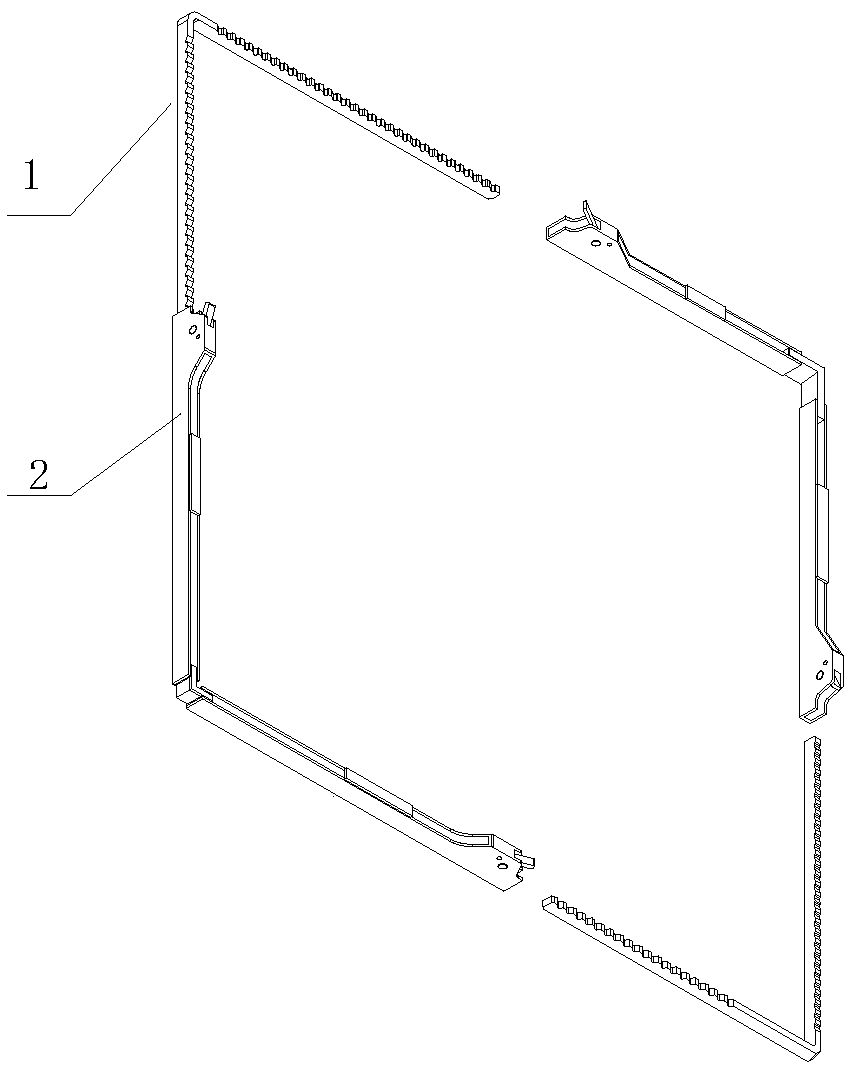 Energy-saving type structural steel bundling device