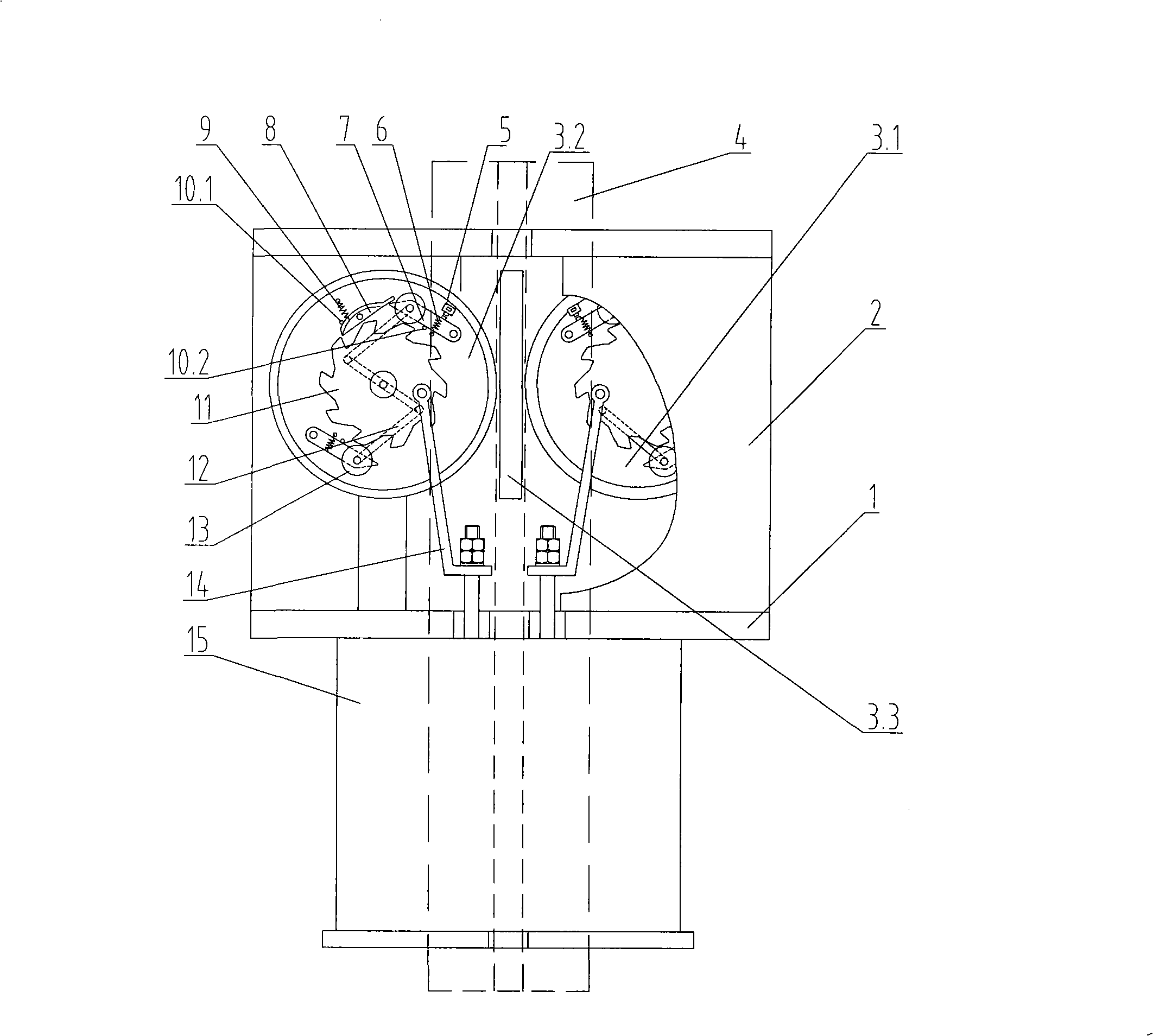 Integrated security device of elevator