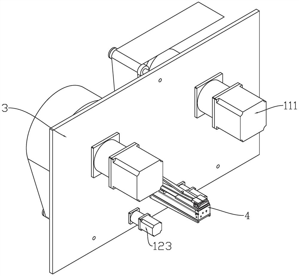 Automatic roll changing device