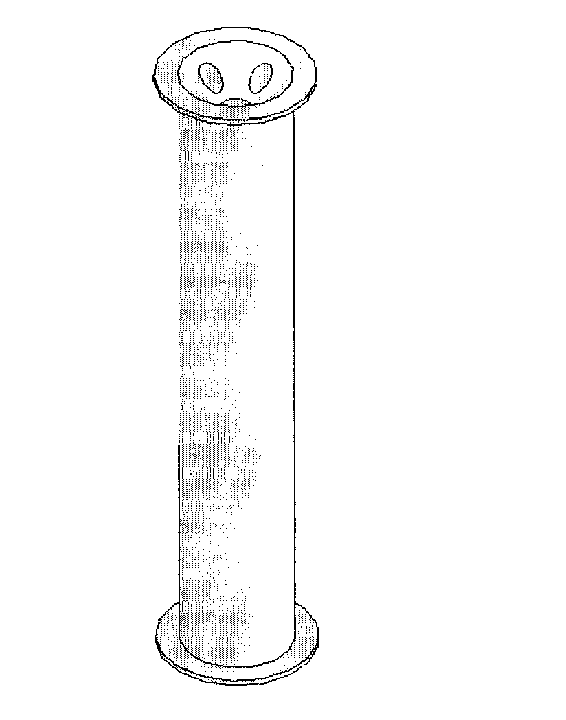 Application method of loop slurry reactor adopting novel filtration module