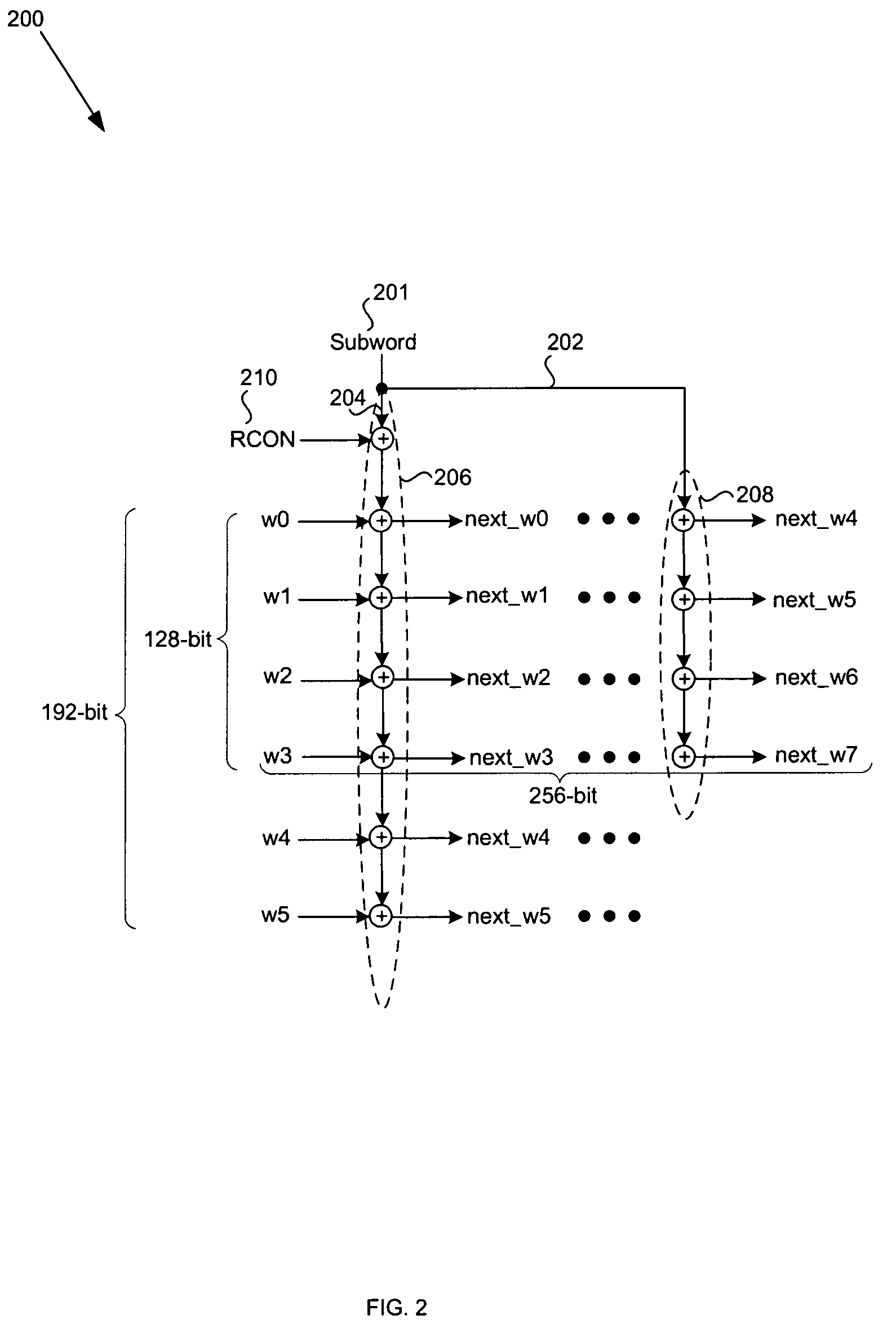 Standalone hardware accelerator for advanced encryption standard (AES) encryption and decryption