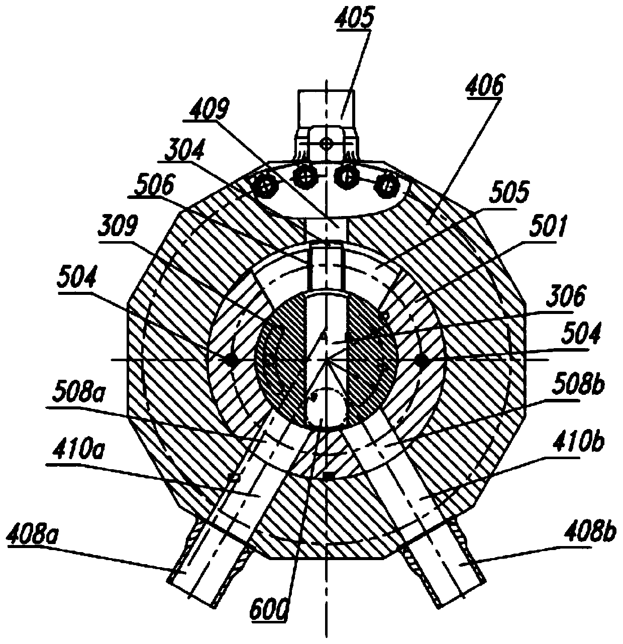 Detecting positioning device for spherical element