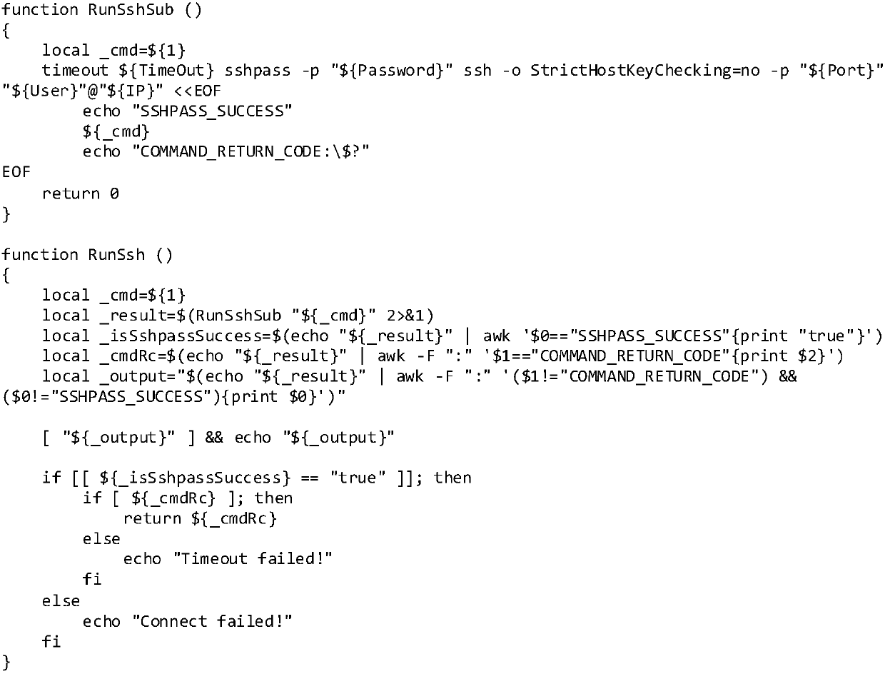 Automatic testing method and device for CLI (Command-Line Interface)