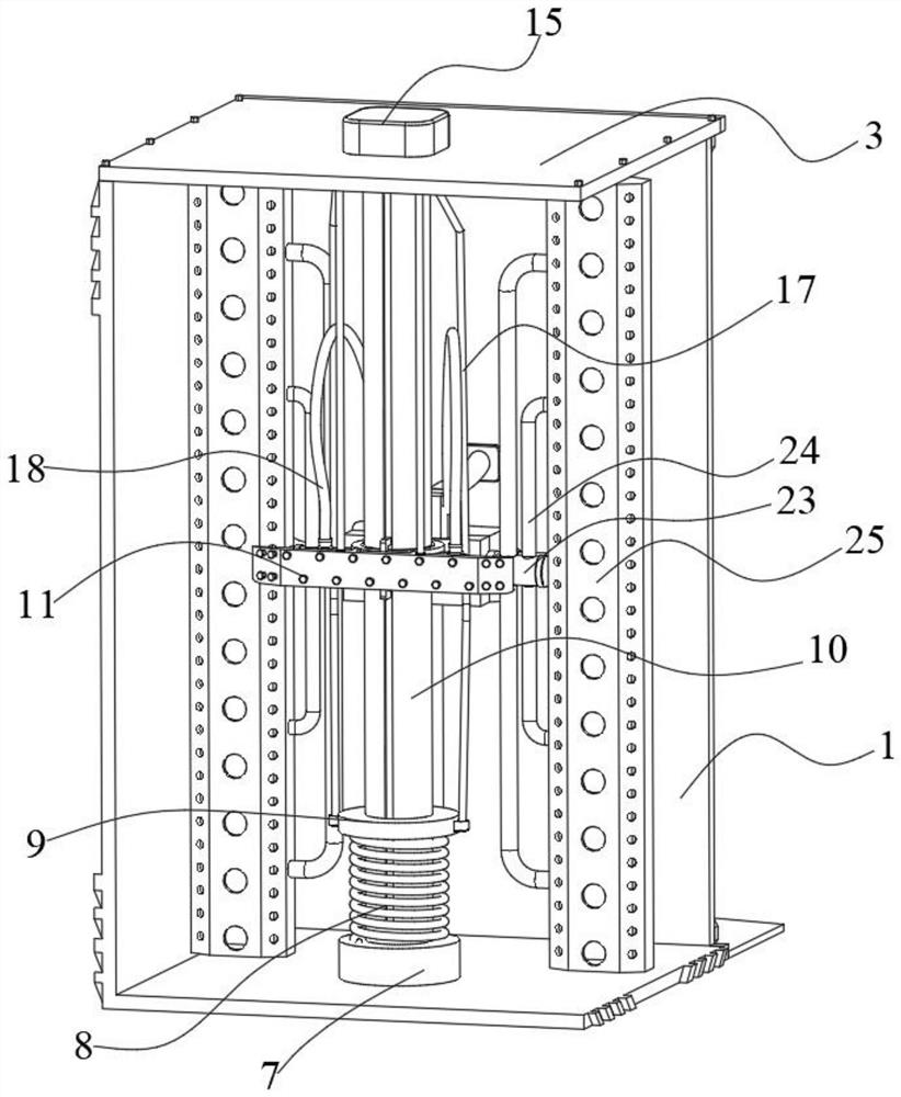 Building curtain wall engineering detection device and detection method