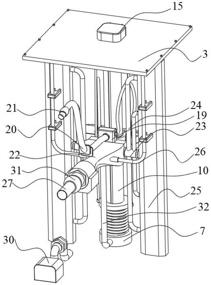 Building curtain wall engineering detection device and detection method