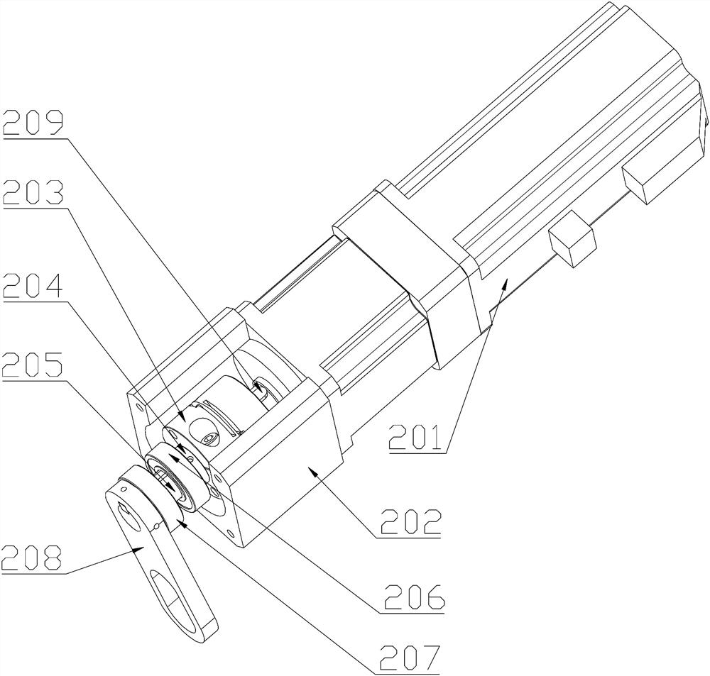 Feeding manipulator of automatic winding machine for electronic transformer elements and using method