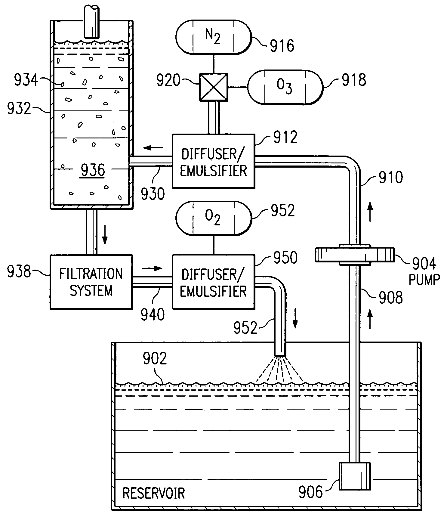 Diffuser/emulsifier for aquaculture applications