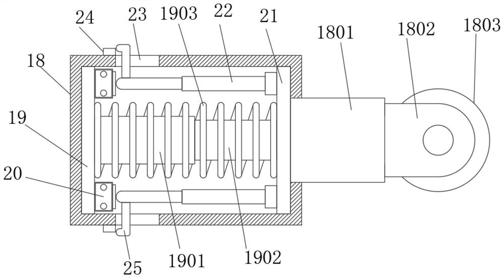 Automobile box lifting guide balancing device