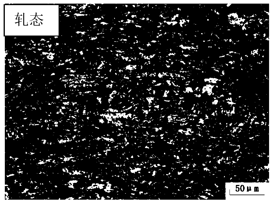 Copper-containing ultra-low carbon bainite steel and preparation method thereof