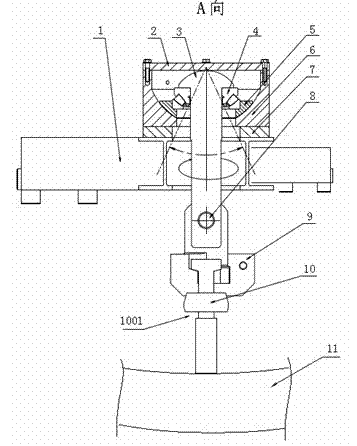 Manual grasping device for large-diameter tunnel segments