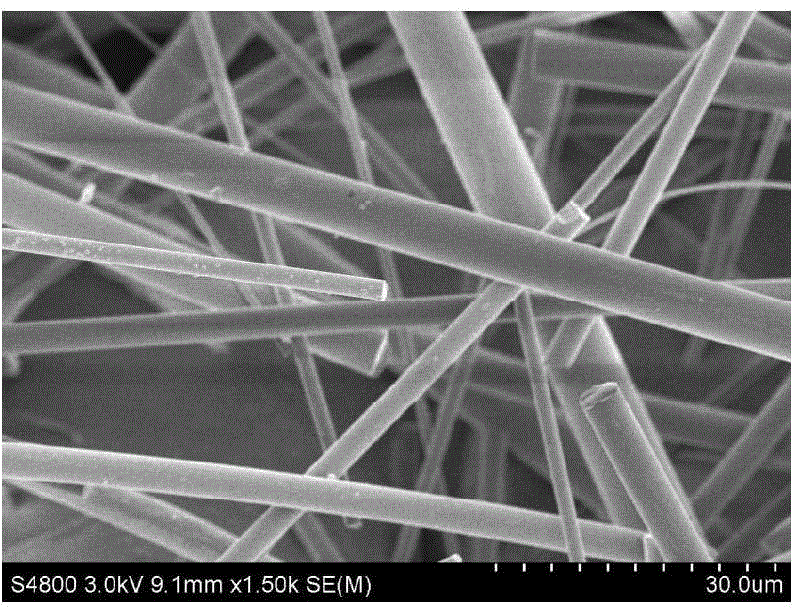 Modification method for enhancing strength of white mud fiber