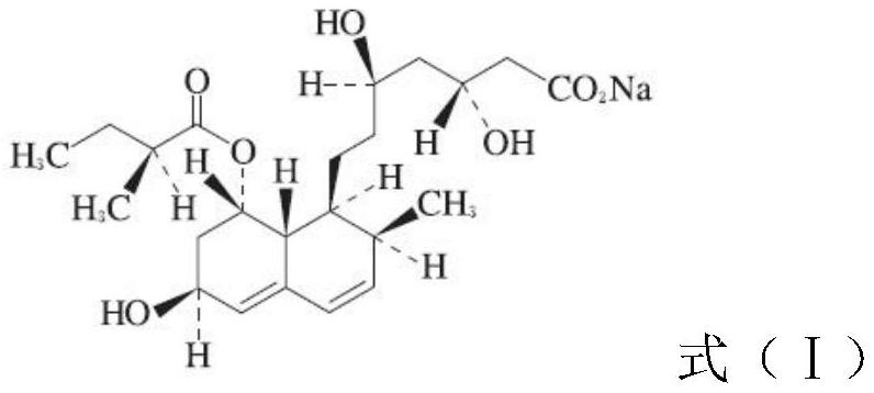 Pravastatin sodium enteric-coated tablet and preparation method thereof