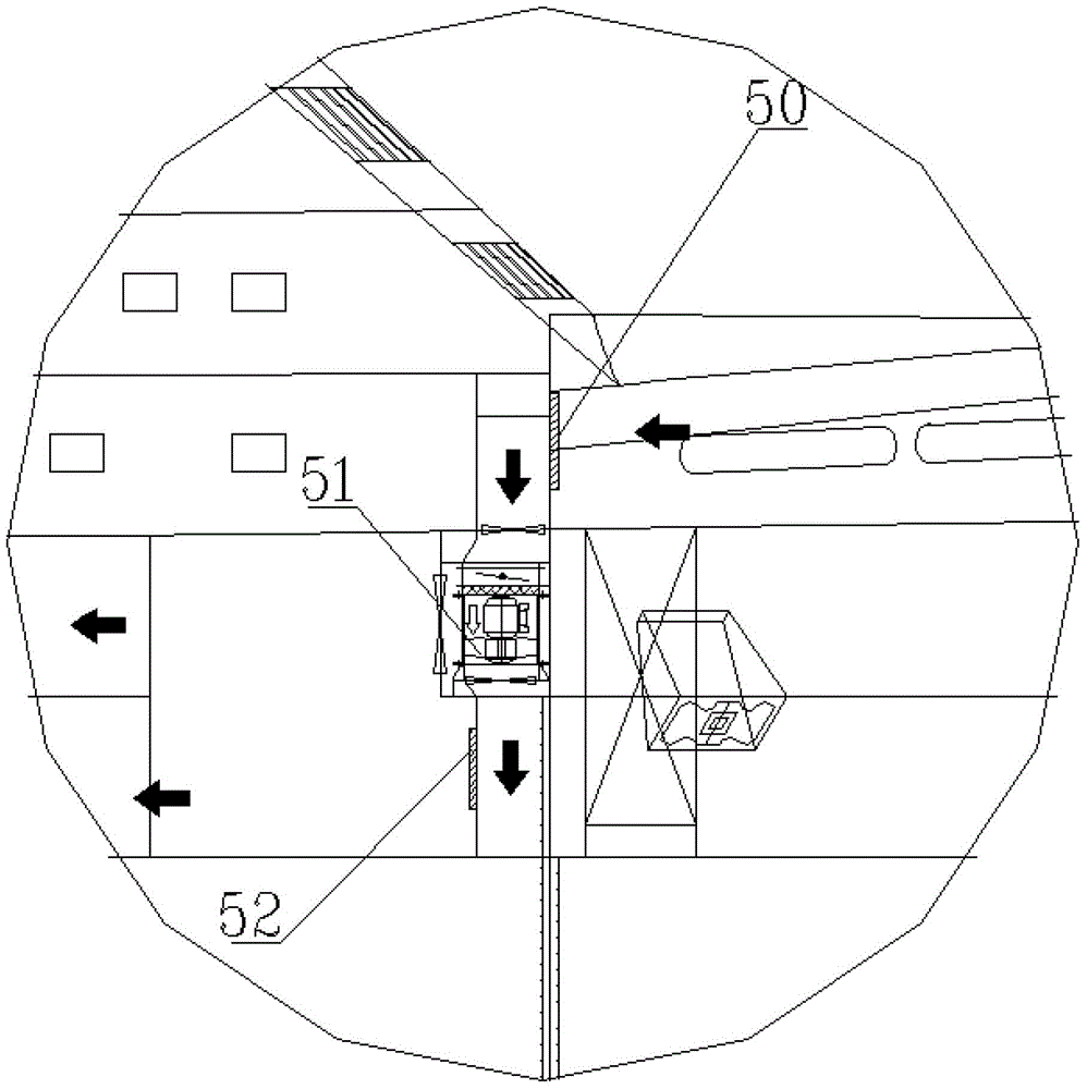 Ventilation system of ro-ro passenger ship cargo hold